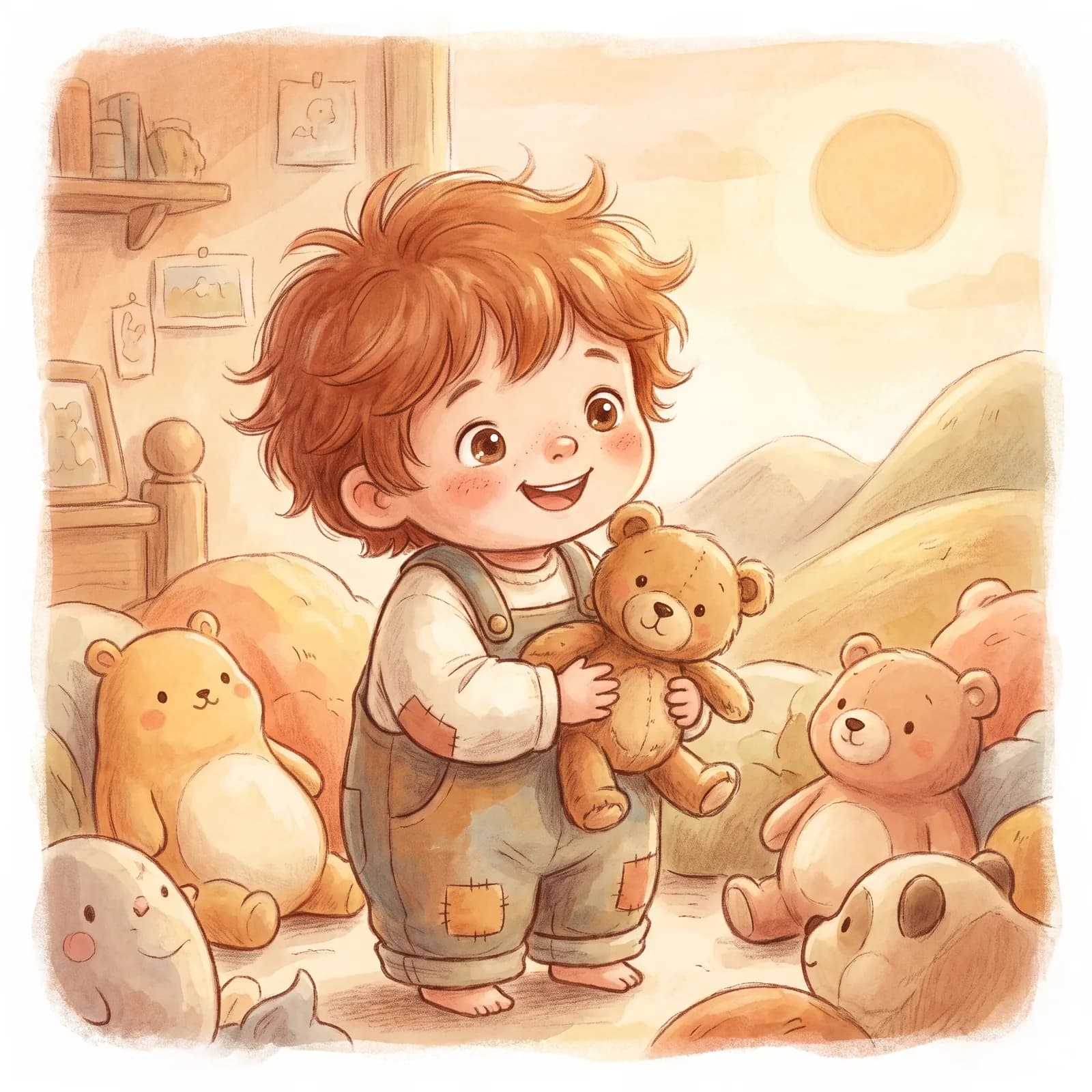 Wholesome Young Character